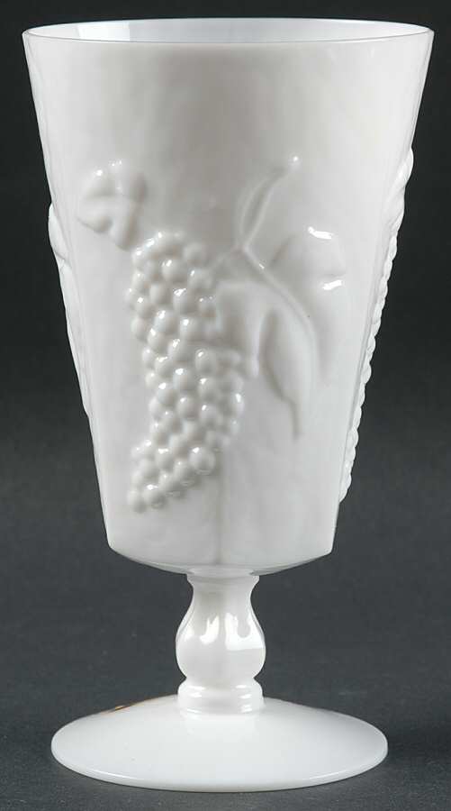 Vintage Milk Glass Iced Tea by Fostoria-1