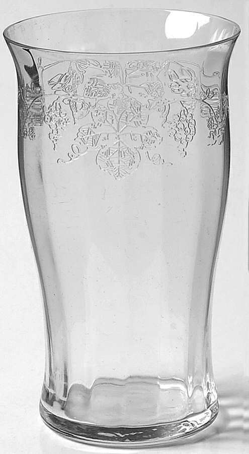 Vintage (Etched, Optic) Flat Juice Glass by Fostoria-1