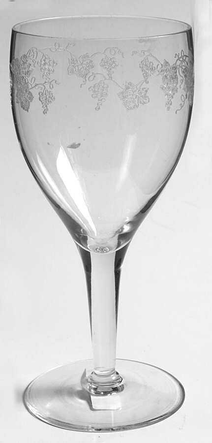 Vintage Water Goblet by Fostoria-1