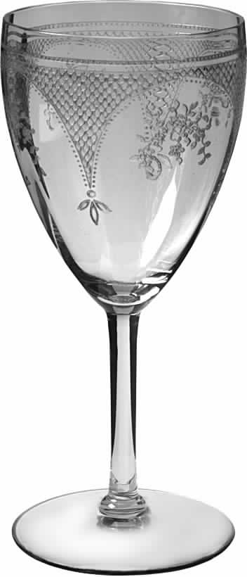 Virginia Clear (Older, Etched) Water Goblet by Fostoria-1