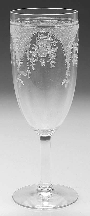 Virginia Clear (Older, Etched) Parfait by Fostoria-1