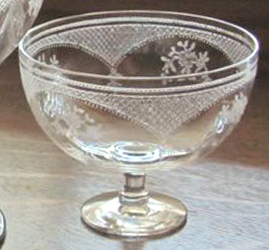 Virginia Clear (Older, Etched) Liner for Grapefruit by Fostoria-1