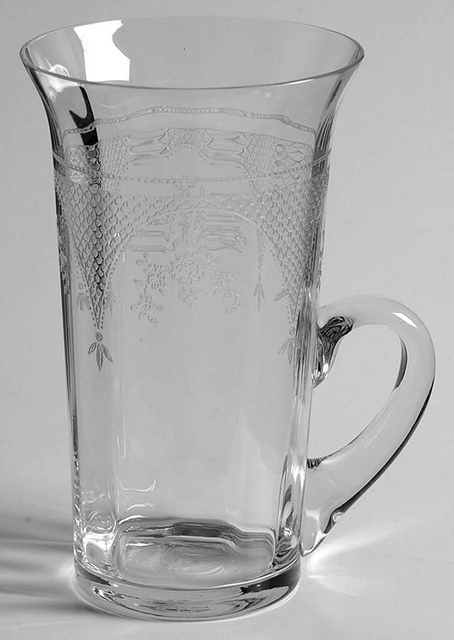 Virginia Clear (Older, Etched) Handled Tumbler by Fostoria-1