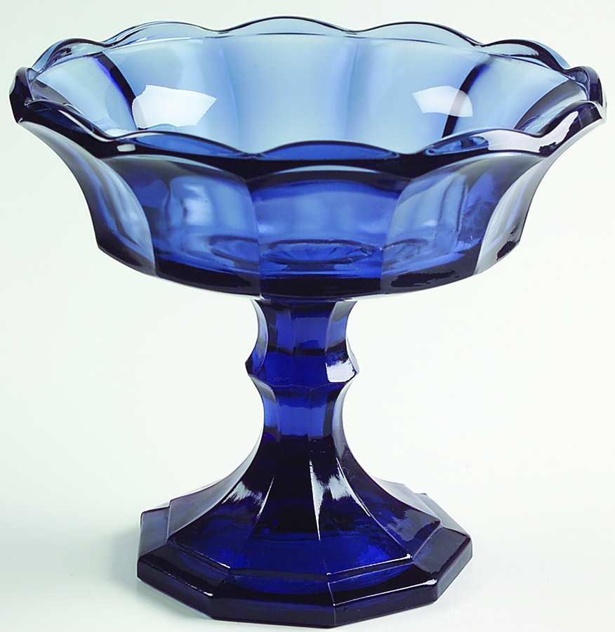 Virginia Dark Blue Compote by Fostoria-1