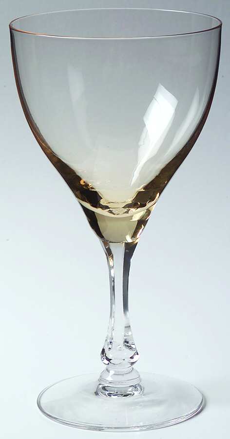 Vogue Gold Tint Water Goblet by Fostoria-1