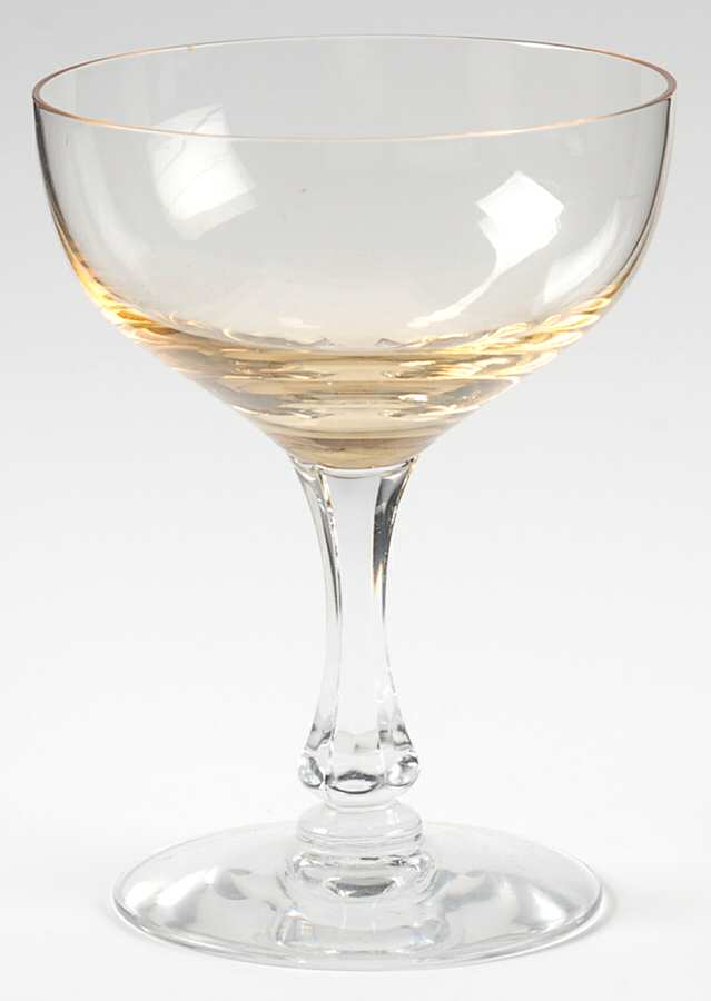 Vogue Gold Tint Champagne/Tall Sherbet by Fostoria-1
