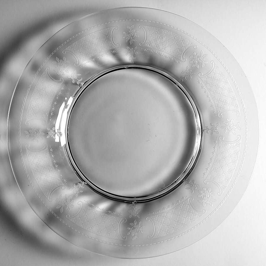 Washington 11" Sandwich Plate by Fostoria-1
