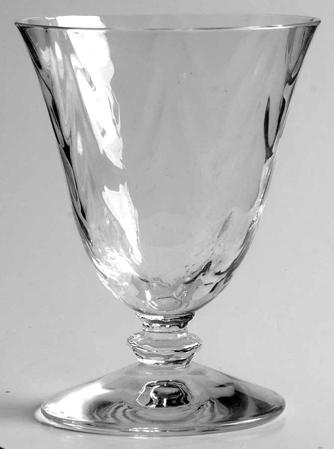 Wavecrest Clear (Stem 6014) Oyster or Fruit Cocktail by Fostoria-1