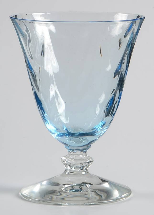 Wavecrest Blue Oyster or Fruit Cocktail by Fostoria-1