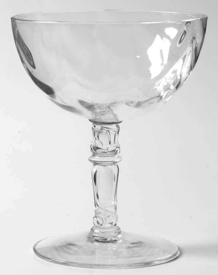 Wavemere Clear Low Sherbet by Fostoria-1