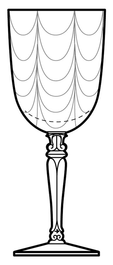 Wavemere Clear Water Goblet by Fostoria-1