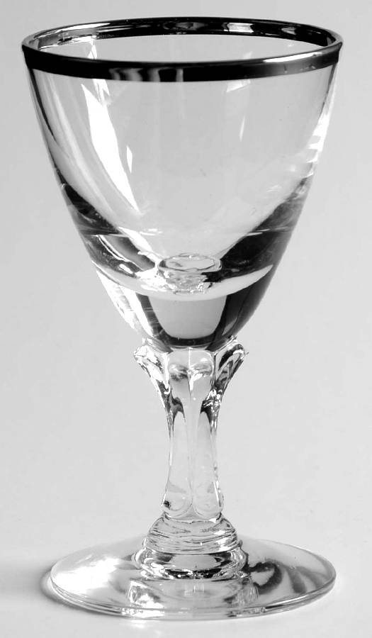 Wedding Ring Cordial Glass by Fostoria-1