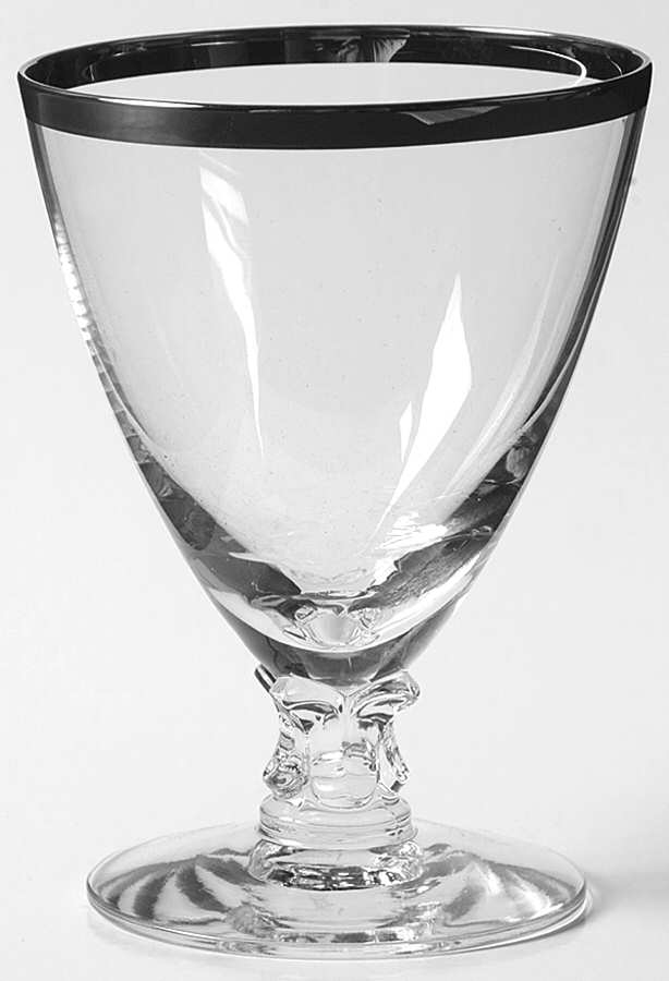Wedding Ring Oyster or Fruit Cocktail by Fostoria-1
