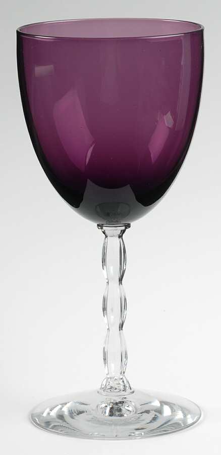 Westchester Amethyst Water Goblet by Fostoria-1