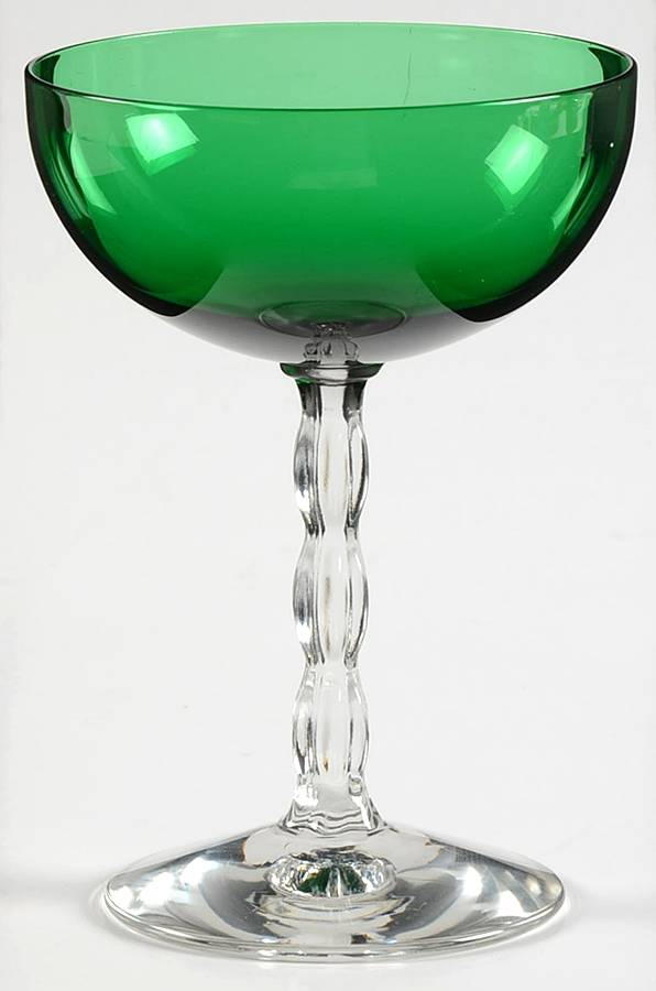 Westchester Green Champagne/Tall Sherbet by Fostoria-1