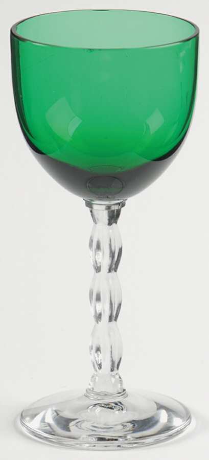 Westchester Green Cordial Glass by Fostoria-1
