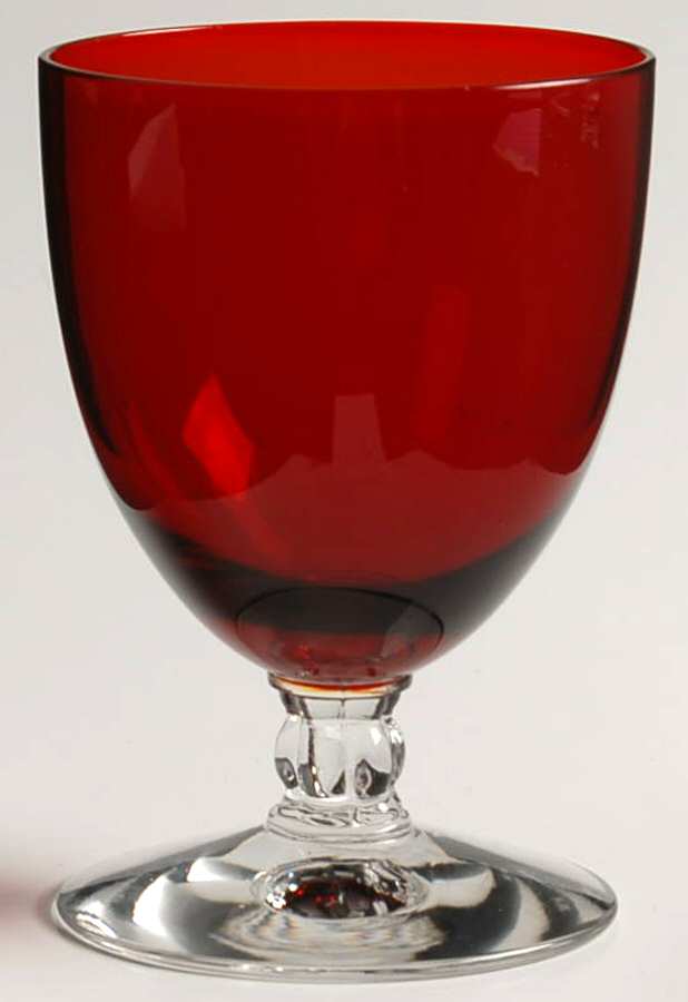 Westchester Ruby Oyster or Fruit Cocktail by Fostoria-1