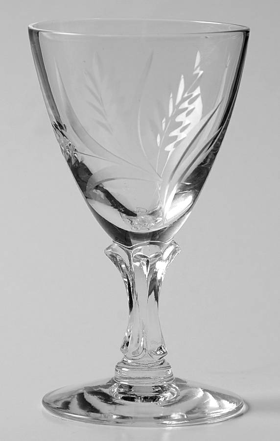Wheat Cordial Glass by Fostoria-1