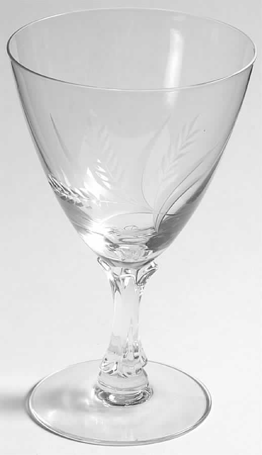 Wheat Water Goblet by Fostoria-1