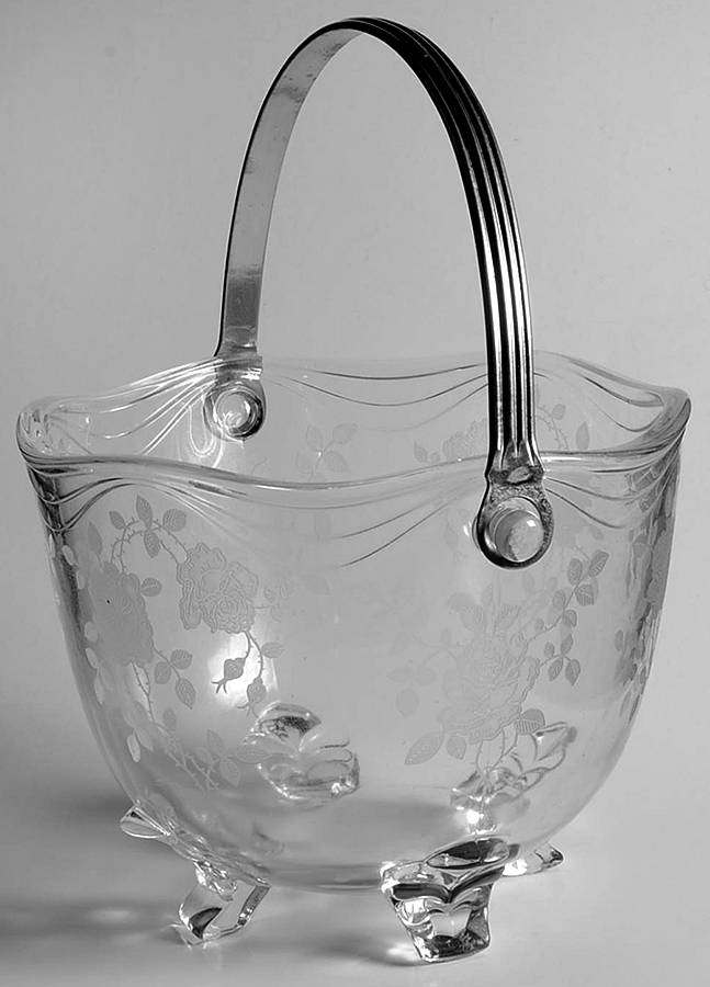 Willowmere Ice Bucket with Detachable Handle by Fostoria-1