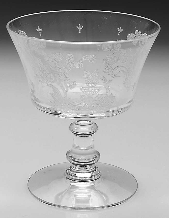 Willow Low Sherbet by Fostoria-1