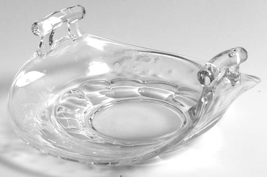Willow 2 Handled Bon Bon by Fostoria-1