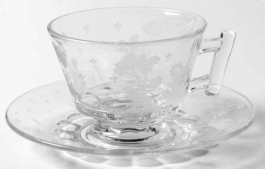 Willow Cup & Saucer Set by Fostoria-1
