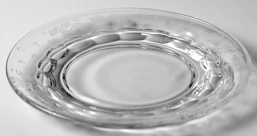 Willow Bread & Butter Plate by Fostoria-1
