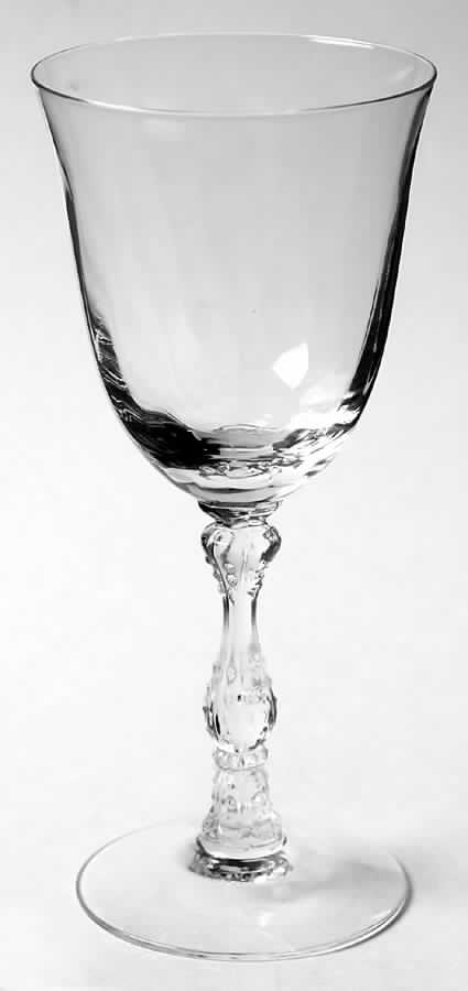 Wilma Clear Large Claret by Fostoria-1