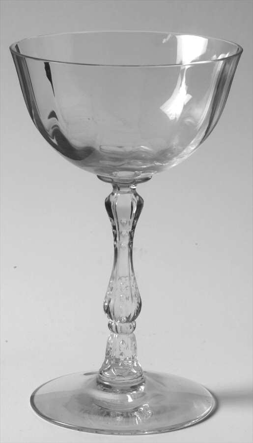 Wilma Clear Champagne/Tall Sherbet by Fostoria-1