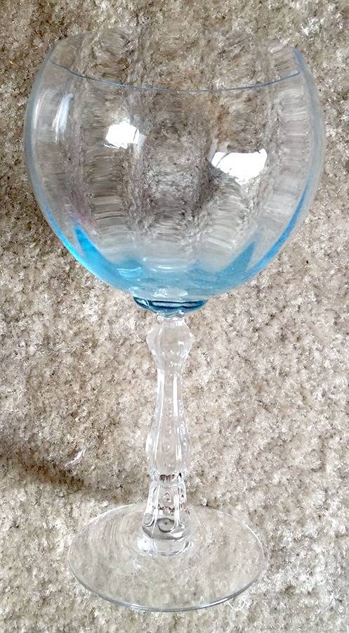 Wilma Blue Magnum Wine by Fostoria-1