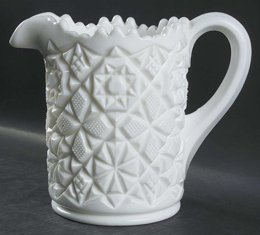 Winburn Milkglass Pitcher by Fostoria-1