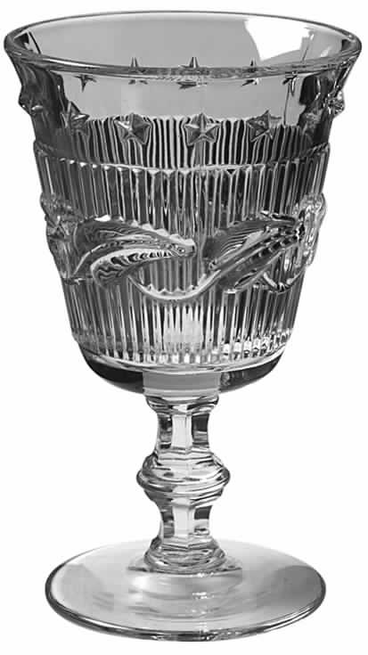 Wistar Clear Water Goblet by Fostoria-1