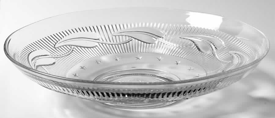 Wistar Clear Large Fruit Bowl by Fostoria-1