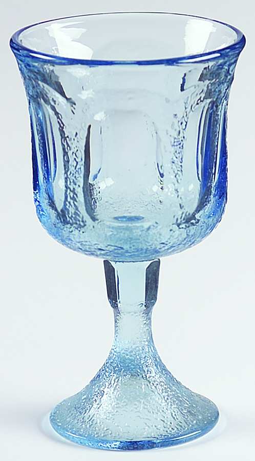 Woodland Blue Wine Glass by Fostoria-1