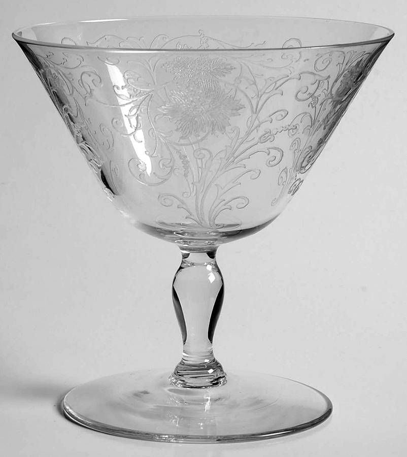 Woodland Low Sherbet by Fostoria-1