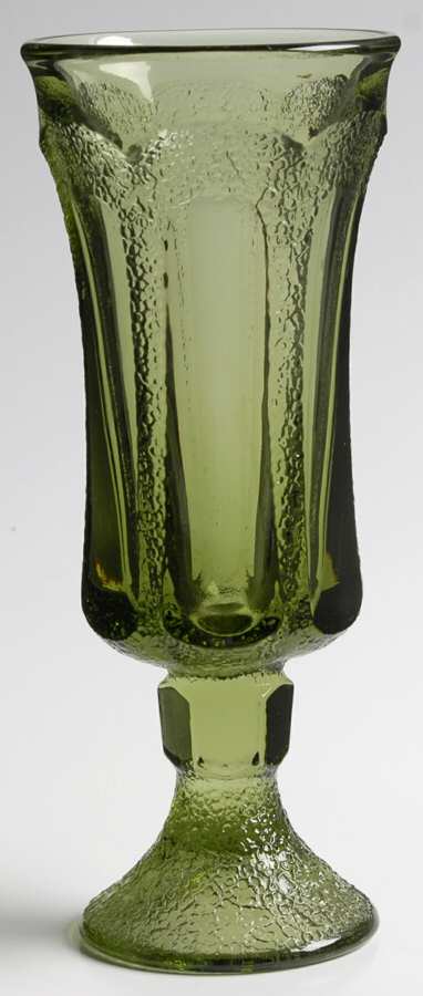 Woodland Green 7" Flower Vase by Fostoria-1