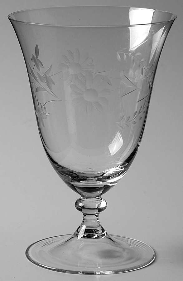 Fascination Water Goblet by Franconia-1