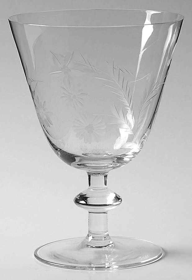 Millefleurs Water Goblet by Franconia-1