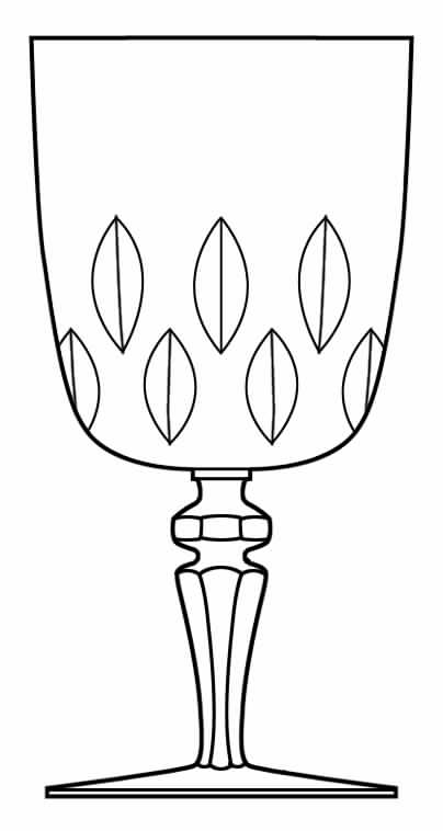 Salamanca Water Goblet by Franconia-1