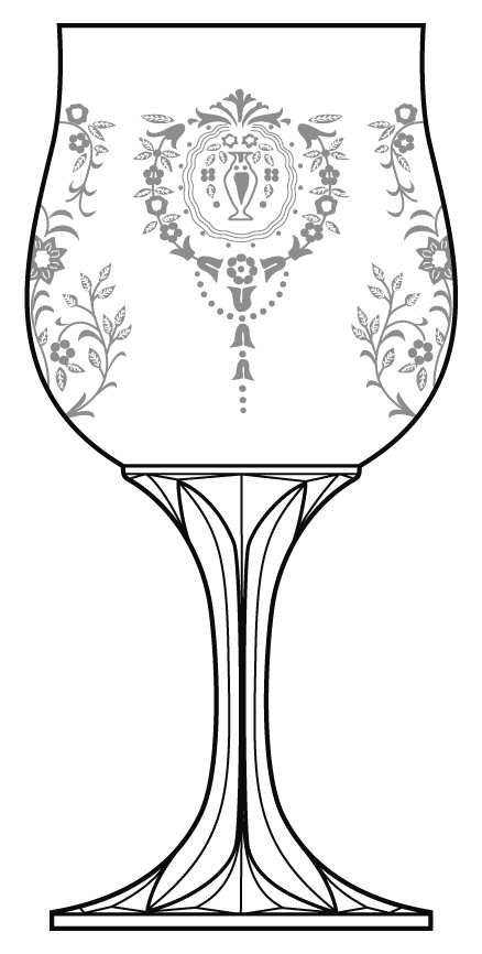 17708-3 Water Goblet by Franciscan-1