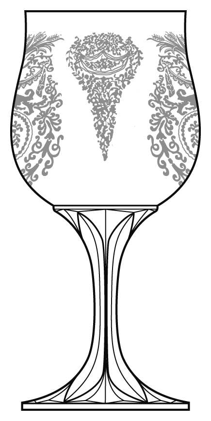 17708-4 Water Goblet by Franciscan-1