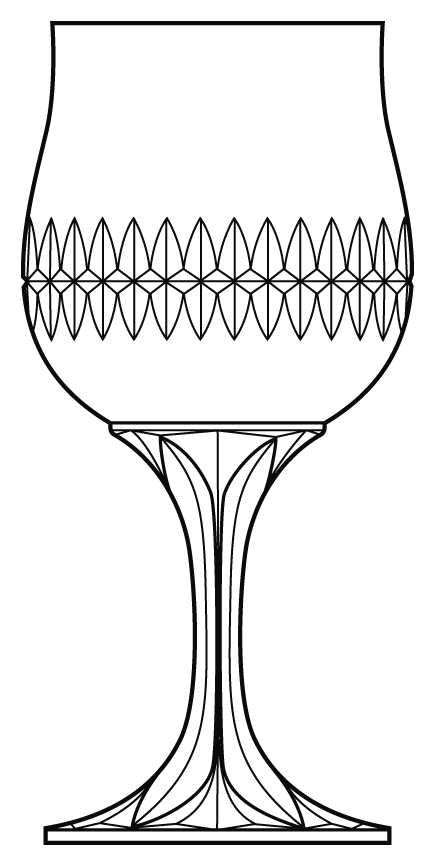 17708-7 Water Goblet by Franciscan-1