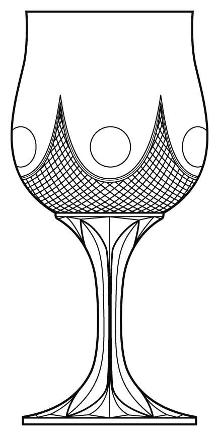 Acapella Water Goblet by Franciscan-1