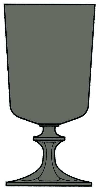 Alfresco Nutmeg (Smoke) Water Goblet by Franciscan-1