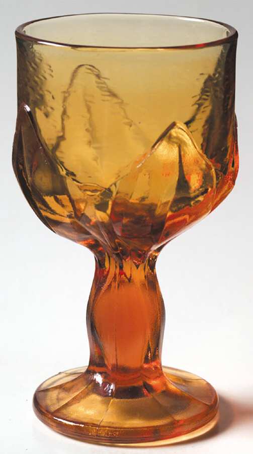 Cabaret Persimmon Water Goblet by Franciscan-1