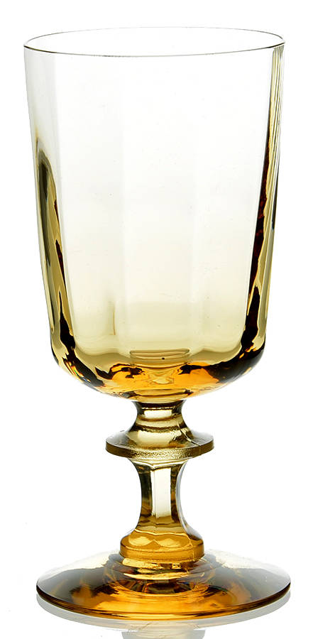 Flambeau Orange (Evening Sun) Wine Glass by Franciscan-1