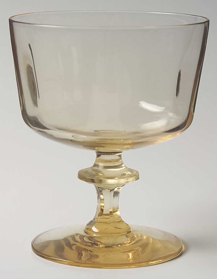 Flambeau Orange (Evening Sun) Champagne/Tall Sherbet by Franciscan-1