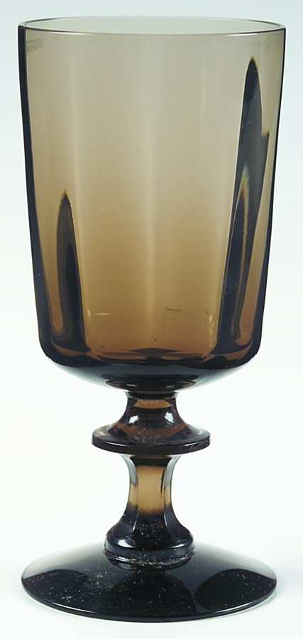 Flambeau Brown (Topaz) Wine Glass by Franciscan-1