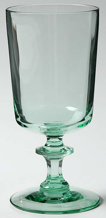 Flambeau Green (Sea Foam) Wine Glass by Franciscan-1